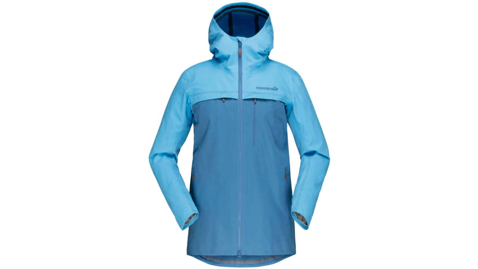Norrona Svalbard Cotton Jacket - Womens, Heritage Blue/Coronet Blue, Small, 2432-19-2004-S