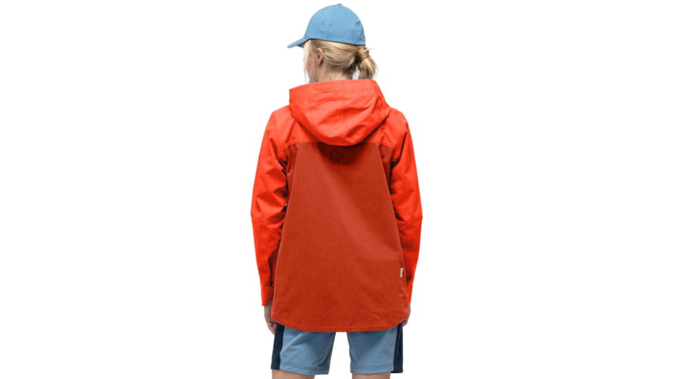 Norrona Svalbard Cotton Jacket - Womens, Orange Alert/Rooibos Tea, Extra Small, 2432-19 5656 XS