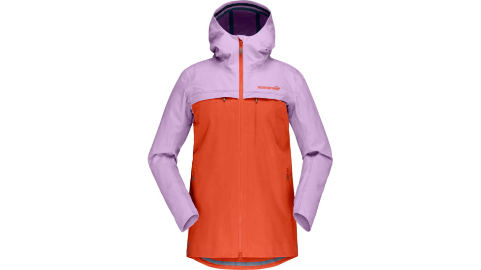 Norrona Svalbard Cotton Jacket - Womens, Violet Tulle, Medium, 2432-19-6736-M