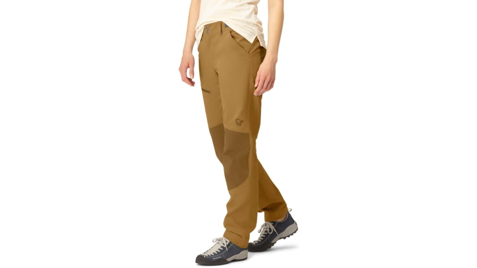 Norrona Svalbard Mid Cotton Pants - Womens, Camelflage, Small, 5211-23 5625 S