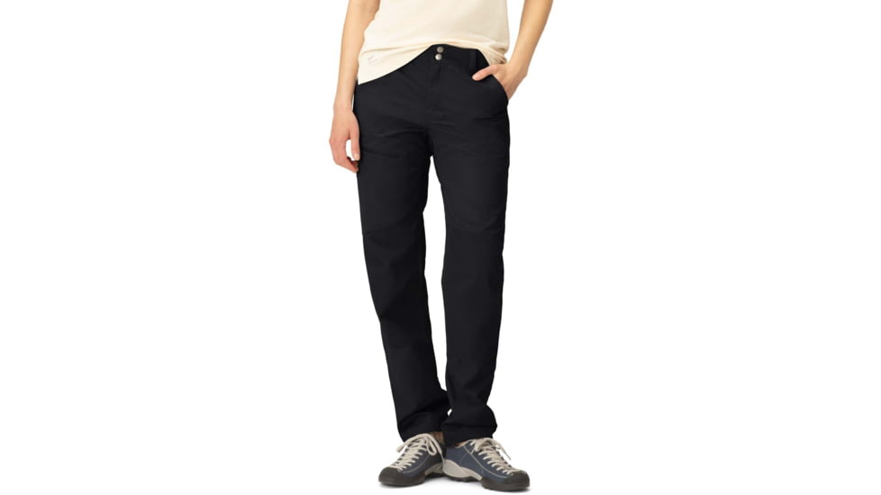 Norrona Svalbard Mid Cotton Pants - Womens, Caviar Black, Medium, 5211-23 7718 M