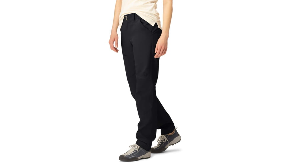 Norrona Svalbard Mid Cotton Pants - Womens, Caviar Black, Medium, 5211-23 7718 M
