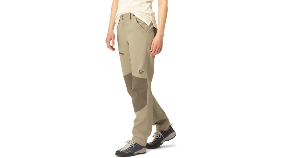 Norrona Svalbard Mid Cotton Pants - Womens, Sandstone, Large, 5211-23 8885 L