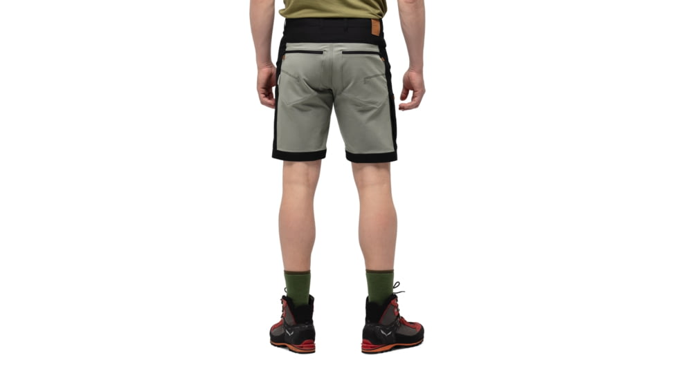 Norrona Svalbard Mid Cotton Shorts - Mens, Caviar/Slate Grey, Medium, 7042698428820