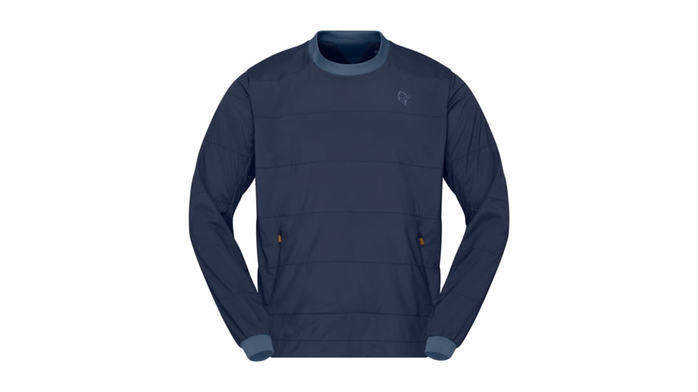Norrona Tamok Alpha90 Crewneck - Mens, Indigo Night, Large, 1213-23 2295 L