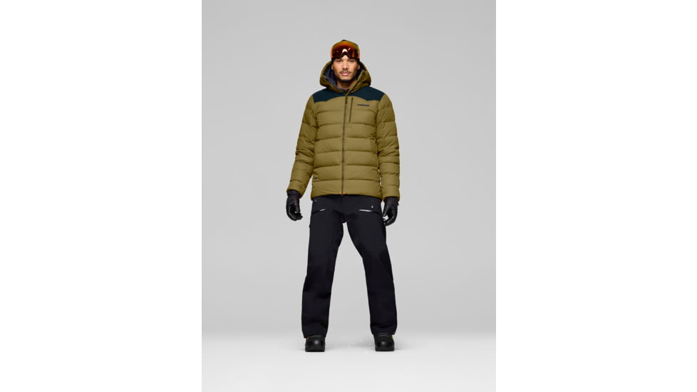 Norrona Tamok Down 750 Jacket - Mens, Dark Olive, Large, 1203-19-3898-L
