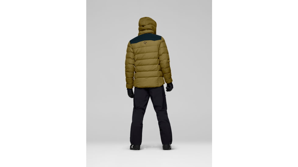 Norrona Tamok Down 750 Jacket - Mens, Dark Olive, Large, 1203-19-3898-L