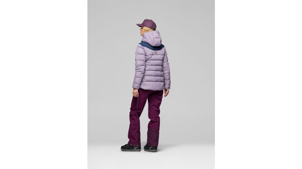 Norrona Tamok Down 750 Jacket - Womens, Purple Sage, Small, 1221-19-1212-S