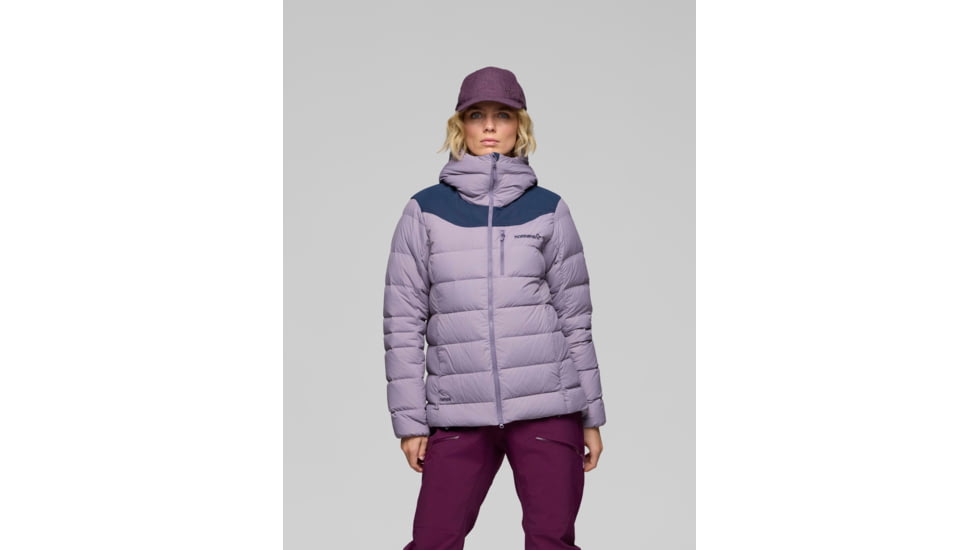Norrona Tamok Down 750 Jacket - Womens, Purple Sage, Small, 1221-19-1212-S