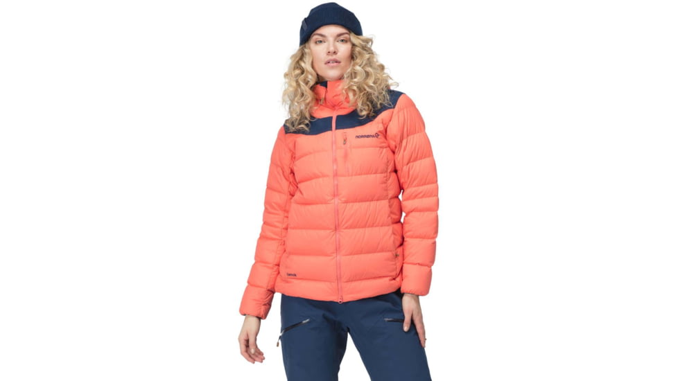 Norrona Tamok Down750 Jacket - Womens, Orange Alert, Extra Small, 1221-19-5620-XS