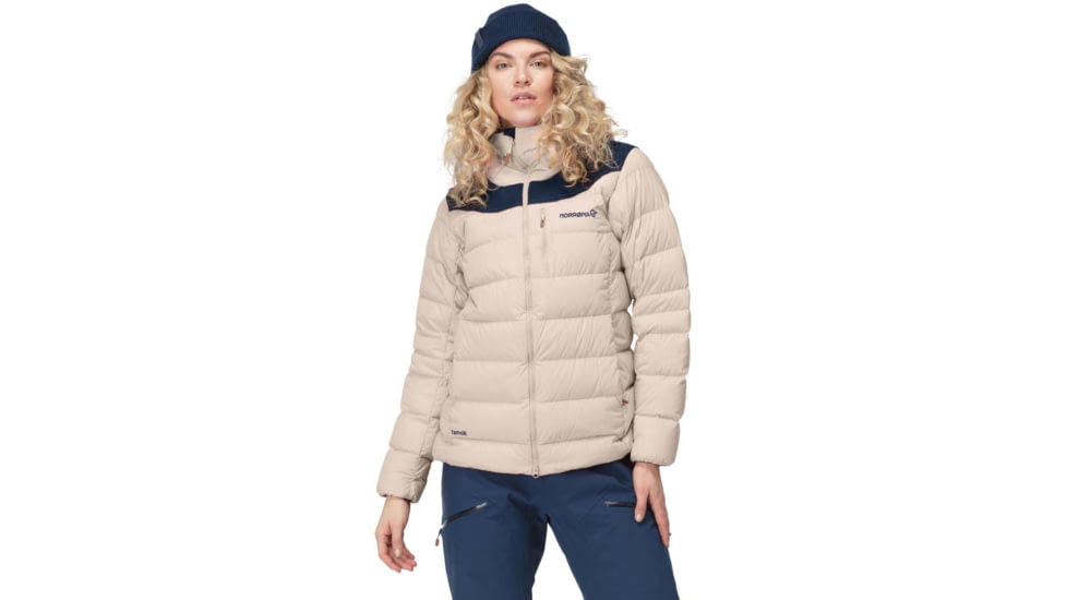 Norrona Tamok Down750 Jacket - Womens, Pure Cashmere, Small, 1221-19-9001-S