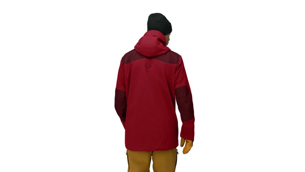 Norrona Tamok Gore-Tex Jacket - Mens, Rhubarb, Medium, 1205-23 5700 M