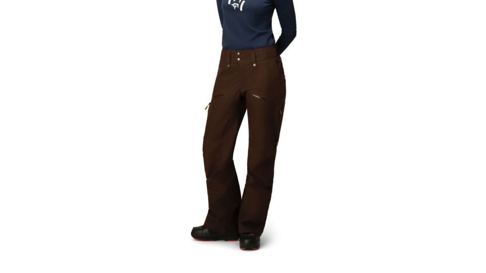 Norrona Tamok Gore-Tex Pants - Womens, Coffee Bean, Extra Small, 1208-23 4433 XS