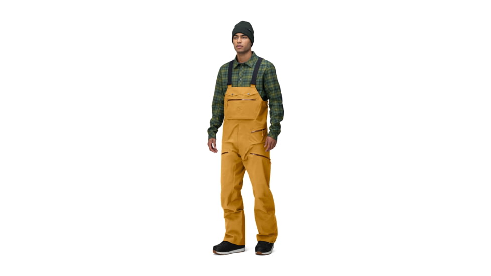 Norrona Tamok Gore-Tex Performance Shell Bib - Mens, Camelflage, Small, 1229-23 5625 S