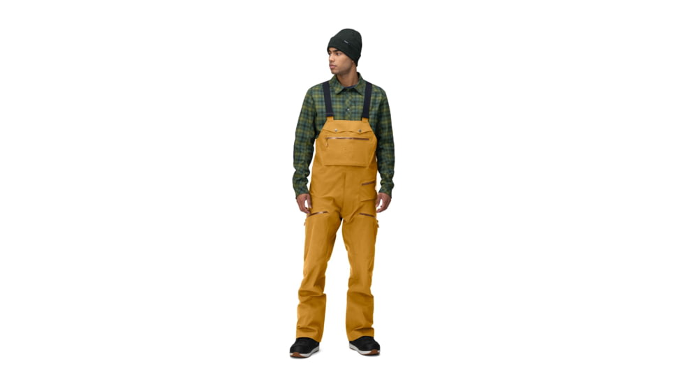 Norrona Tamok Gore-Tex Performance Shell Bib - Mens, Camelflage, Small, 1229-23 5625 S