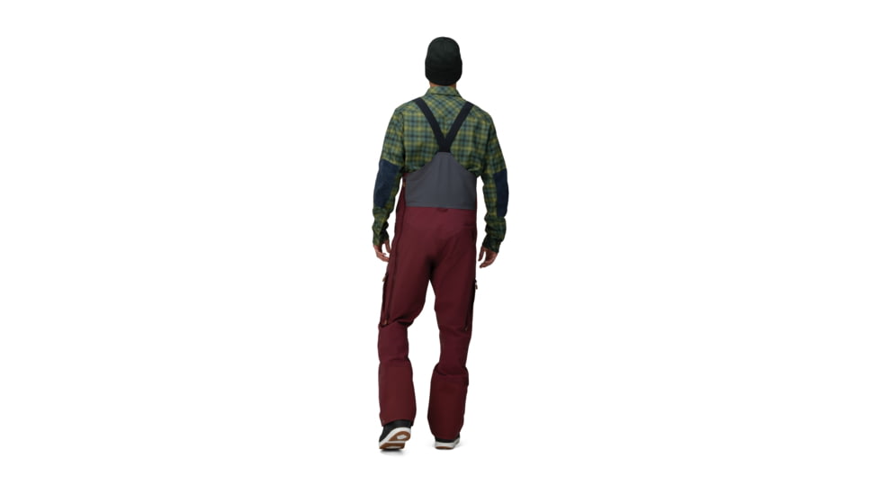 Norrona Tamok Gore-Tex Performance Shell Bib - Mens, Tawny Port, Large, 1229-23 1201 L