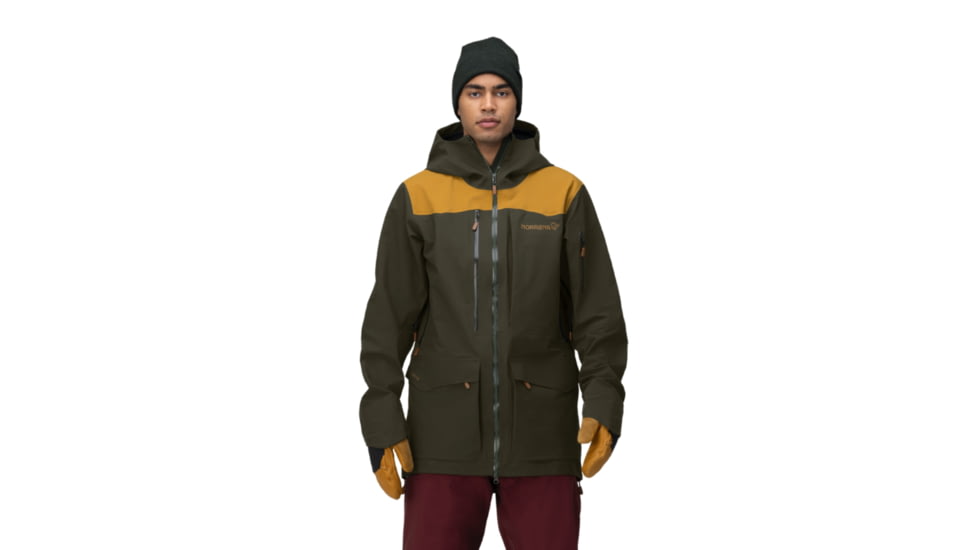 Norrona Tamok Gore-Tex Performance Shell Jacket - Mens, Rosin, Small, 1201-23 3001 S