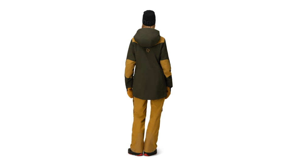 Norrona Tamok Gore-Tex Performance Shell Jacket - Womens, Rosin, Small, 1217-23 3001 S