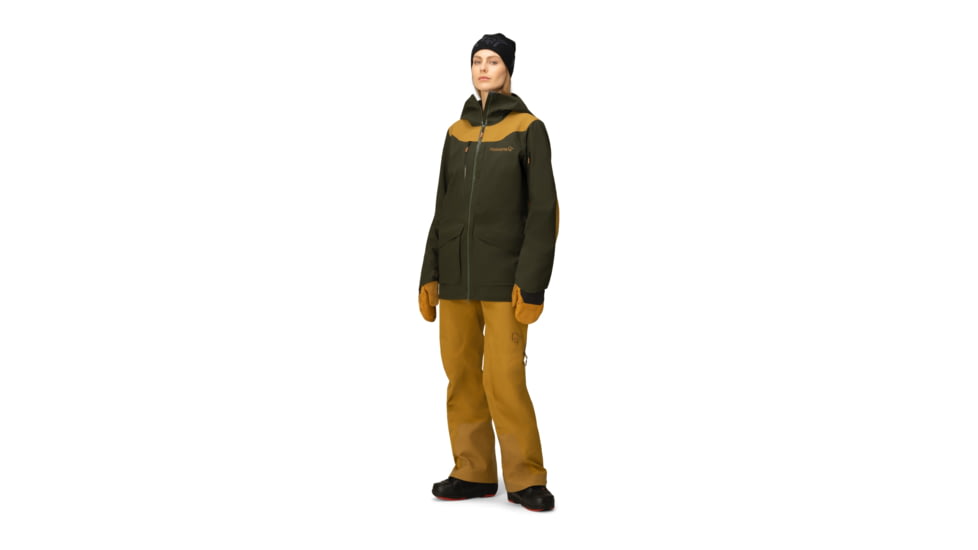 Norrona Tamok Gore-Tex Performance Shell Jacket - Womens, Rosin, Small, 1217-23 3001 S