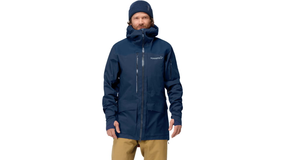 Norrona Tamok Gore-Tex Pro Jacket - Mens, Indigo Night, Large, 1201-19-2295-L