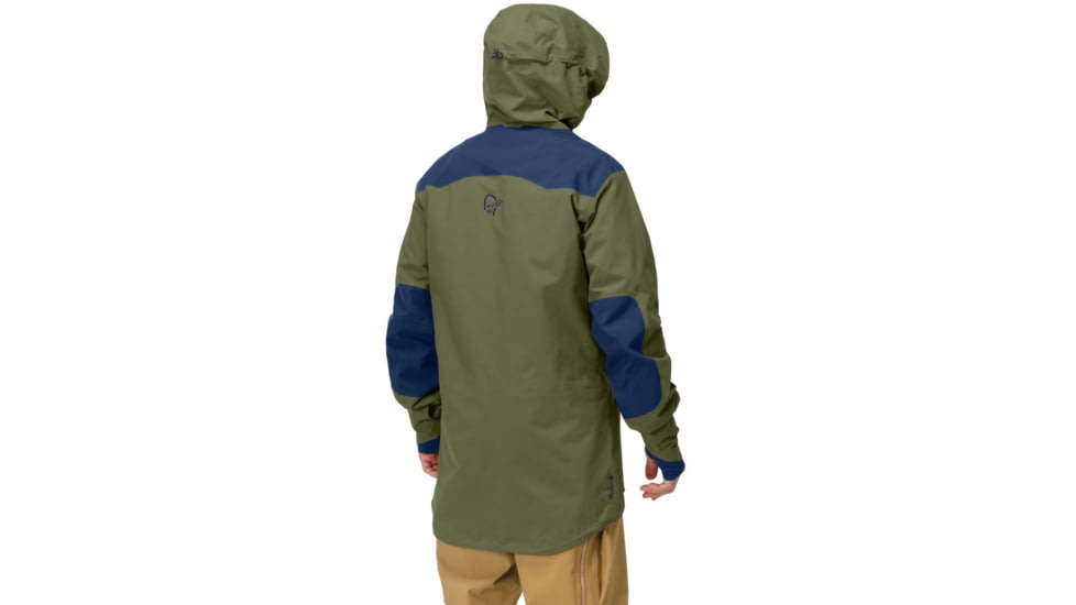 Norrona Tamok Gore-Tex Pro Jacket - Mens, Olive Night, Extra Large, 1201-19-3301-XL