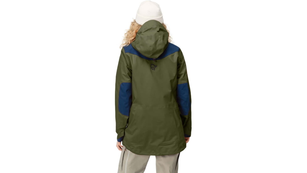 Norrona Tamok Gore-Tex Pro Jacket - Womens, Olive Night, Small, 1217-19-3301-S