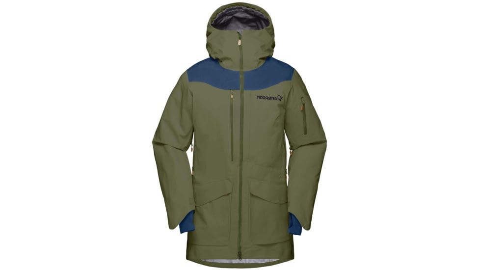 Norrona Tamok Gore-Tex Pro Jacket - Womens, Olive Night, Small, 1217-19-3301-S