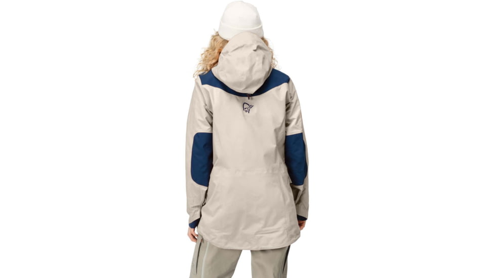 Norrona Tamok Gore-Tex Pro Jacket - Womens, Pure Cashmere, Medium, 1217-19-9001-M
