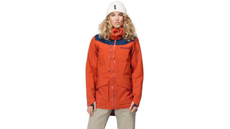 Norrona Tamok Gore-Tex Pro Jacket - Womens, Rooibos Tea, Large, 1217-19-5510-L