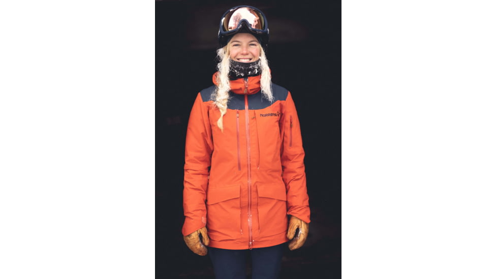 Norrona Tamok Gore-Tex Pro Jacket - Womens, Rooibos Tea, Large, 1217-19-5510-L
