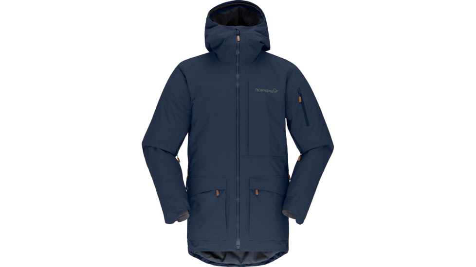 Norrona Tamok Gore-Tex Thermo80 Jacket - Mens, Indigo Night, Medium, 1201-21-2295-M
