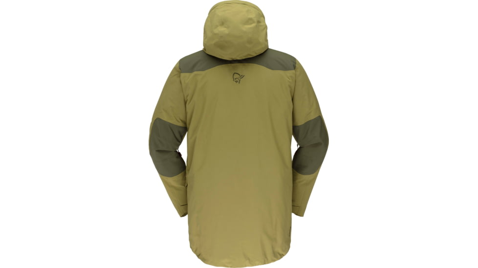 Norrona Tamok Gore-Tex Thermo80 Jacket - Mens, Olive Drab, Small, 1201-21-3897-S