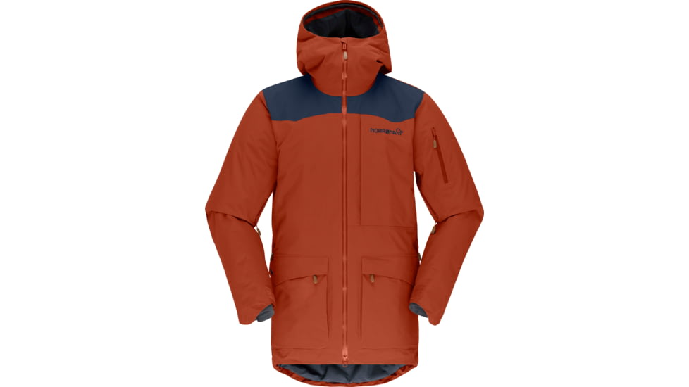 Norrona Tamok Gore-Tex Thermo80 Jacket - Mens, Rooibos Tea, Extra Large, 1201-21-5510-XL