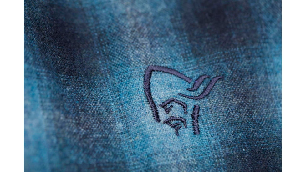 Norrona Tamok Wool Shirt - Mens, Indigo Night, Medium, 1206-19-2295-M