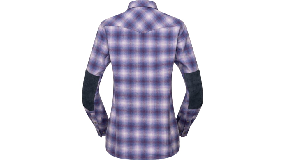 Norrona Tamok Wool Shirt - Womens, Grape Shake, Small, 1219-19 6749 S