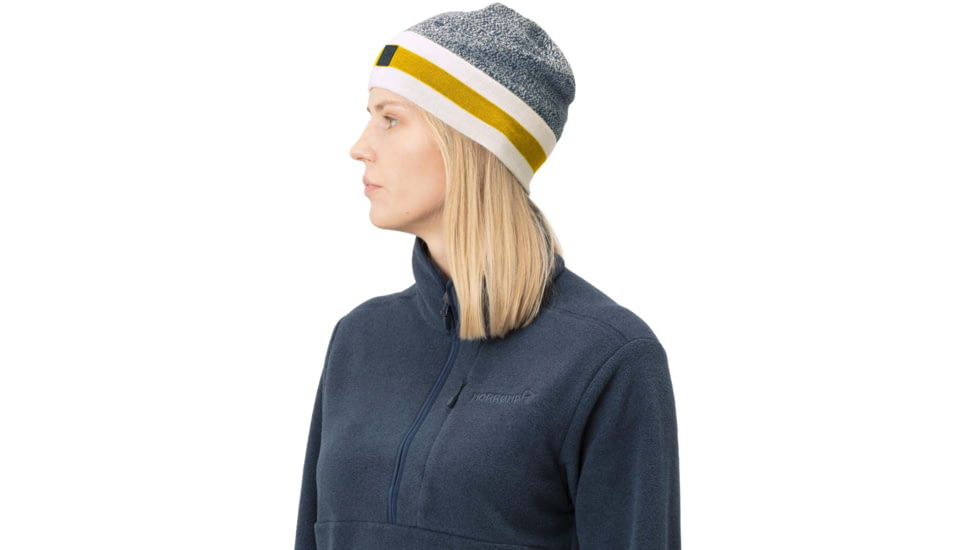 Norrona Thin Marl Knit Beanie, Vintage Indigo, 3420-19 2308 ONE SIZE