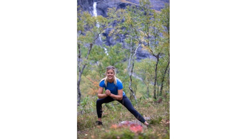 Norrona Tights - Womens, Caviar, Large, 5221-21-7718-L