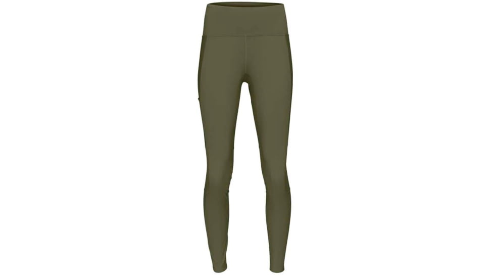 Norrona Tights - Womens, Olive Night, Large, 5221-21-3301-L