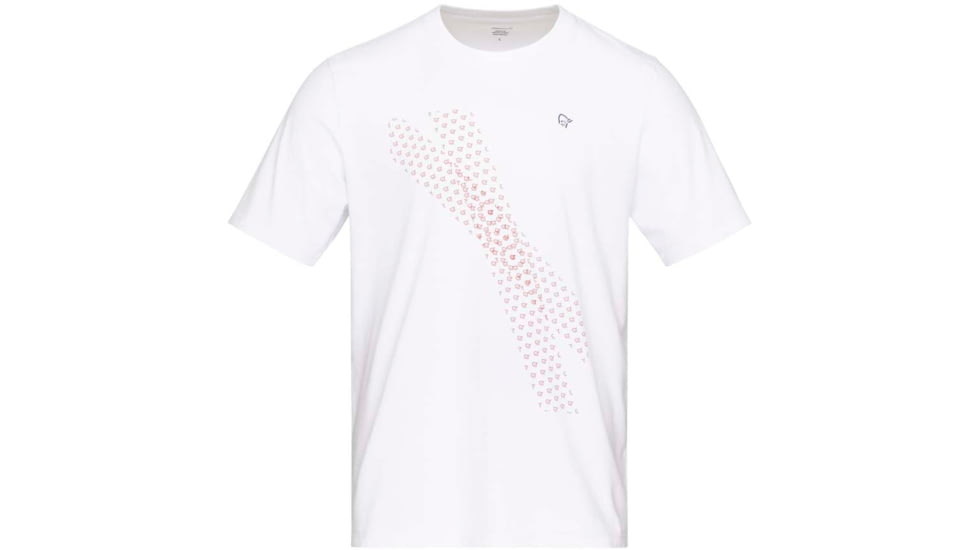 Norrona Tracks T-Shirt - Mens, Pure White, Medium, 3404-23 9000 M