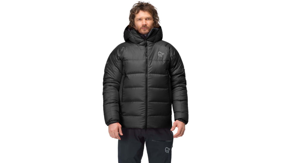 Norrona Trollveggen Down850 Jacket - Mens, Caviar, Medium, 1603-17-7718-M