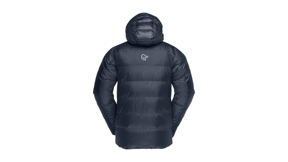Norrona Trollveggen Down850 Jacket - Mens, Cool Black/Indigo Night, Medium, 1603-17 7772 M