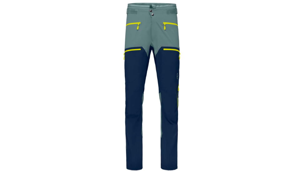 Norrona Trollveggen Flex One Pants - Mens, North Atlantic/Indigo Night, Medium, 1608-22 6630 M