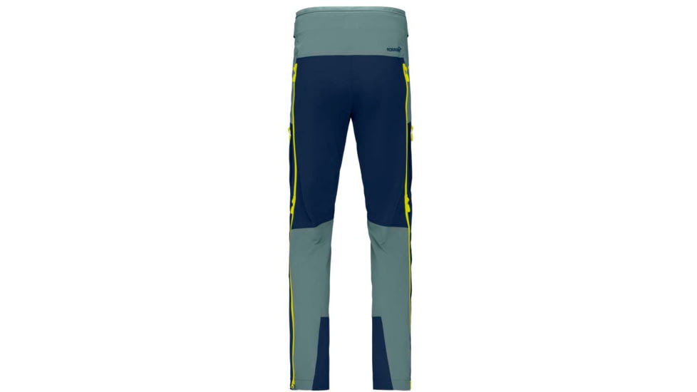 Norrona Trollveggen Flex One Pants - Mens, North Atlantic/Indigo Night, Medium, 1608-22 6630 M