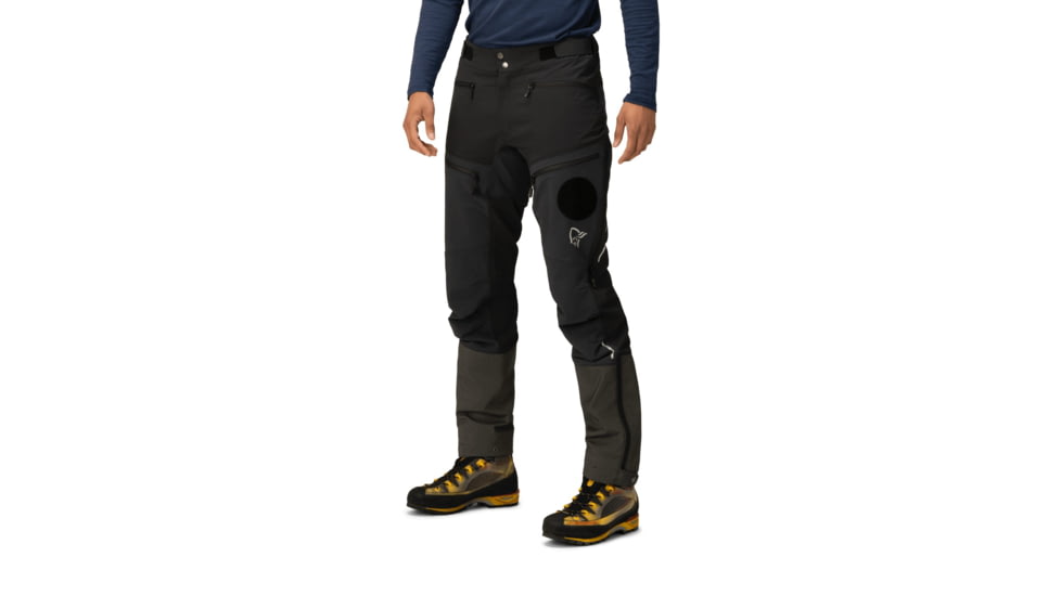 Norrona Trollveggen Flex1 Rescue Pants - Mens, Caviar, Small, 1614-23-7718-S