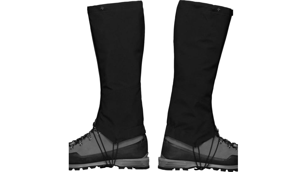 Norrona Trollveggen Gore-Tex Gaiters, Caviar, Medium, 1613-19-7718-M