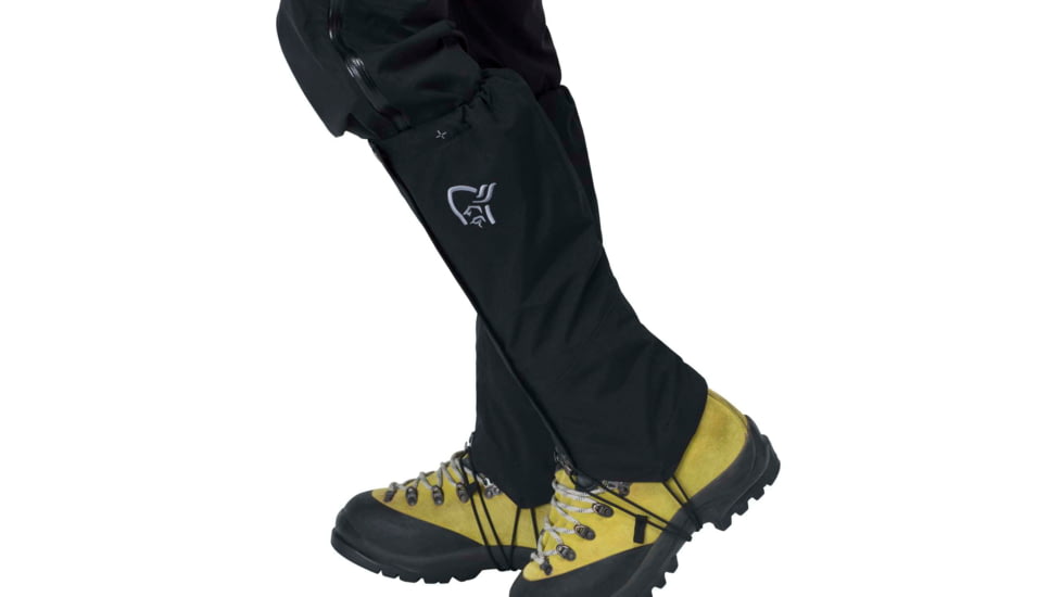 Norrona Trollveggen Gore-Tex Gaiters, Caviar, Medium, 1613-19-7718-M