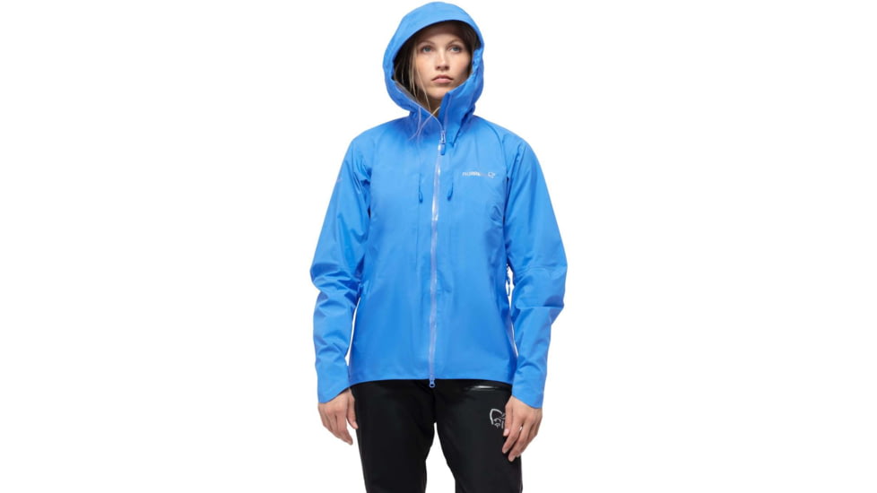 Norrona Trollveggen Gore-Tex Pro Light Jacket - Womens, Campanula, Large, 1625-19-6601-L