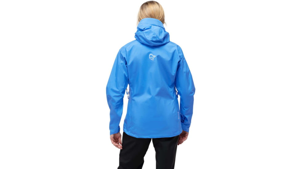 Norrona Trollveggen Gore-Tex Pro Light Jacket - Womens, Campanula, Large, 1625-19-6601-L