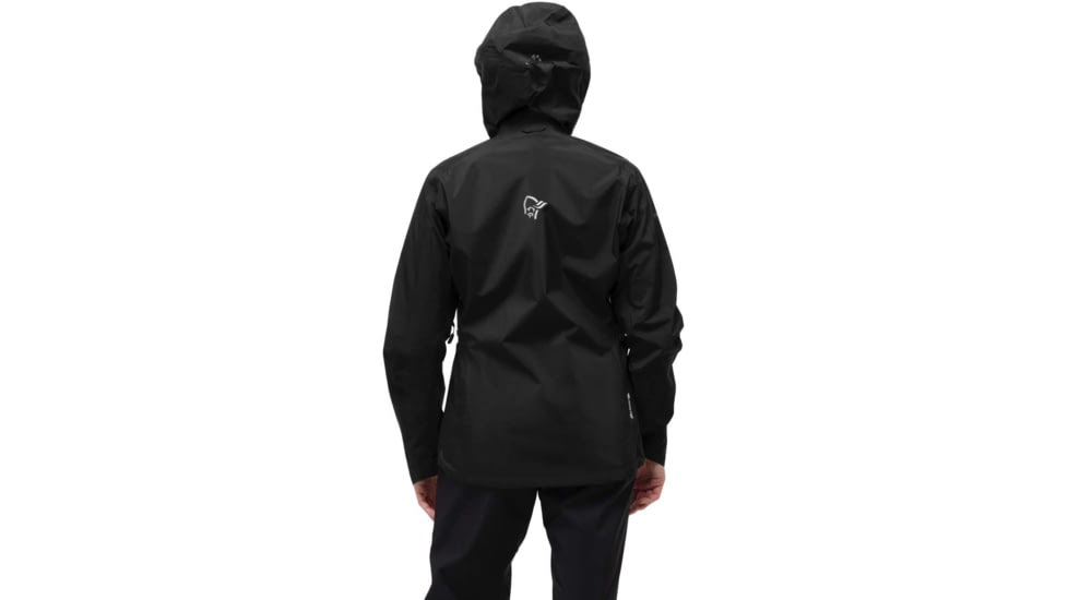 Norrona Trollveggen Gore-Tex Pro Light Jacket - Womens, Caviar, Large, 1625-19-7718-L