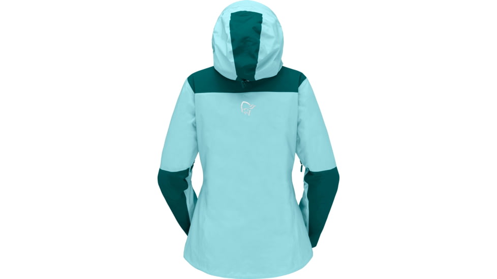 Norrona Trollveggen Gore-Tex Pro Light Jacket - Womens, Clearwater, Medium, 1625-22-2290-M